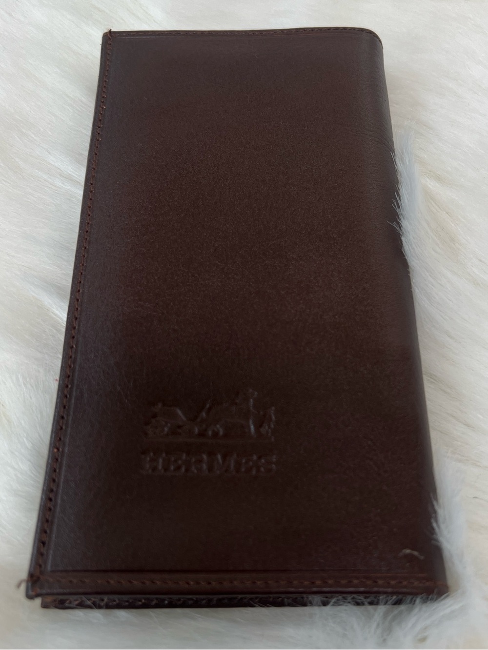 Men's Dark Brown Genuine Leather  wallet,Card Holder